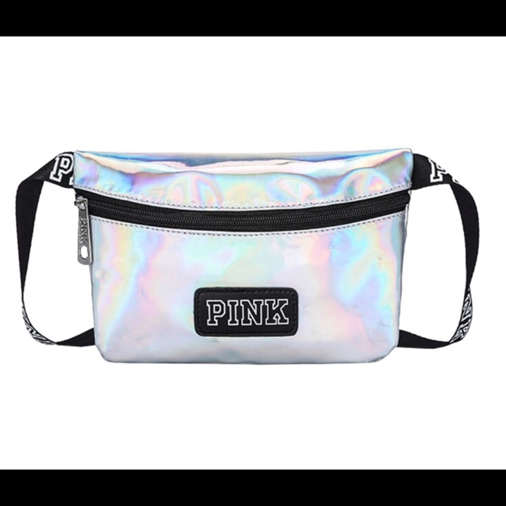 PINK Metallic Fanny Pack